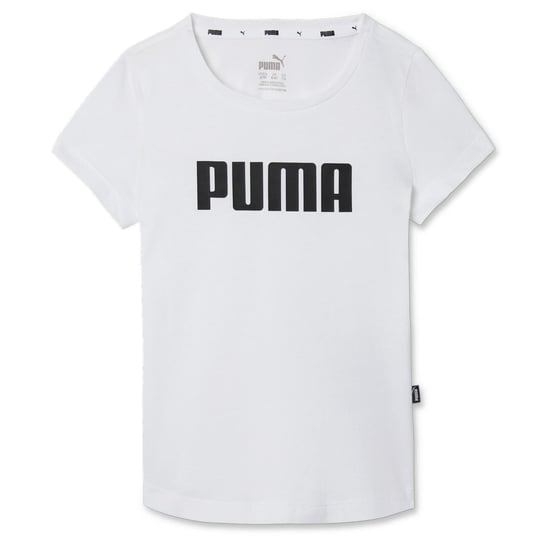 Koszulka dziewczęca Puma ESS biała 84758601-152 Puma