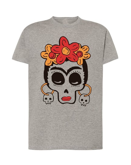 Koszulka fajny nadruk czaszka Día de Muertos r.XXL Inna marka