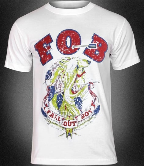 koszulka FALL OUT BOY - NATIVE WOLF-XL Inna marka