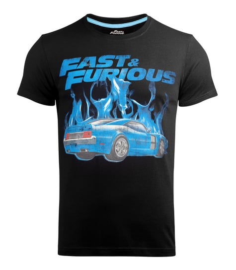 koszulka FAST & FURIOUS - BLUE FLAMES-L Inna marka