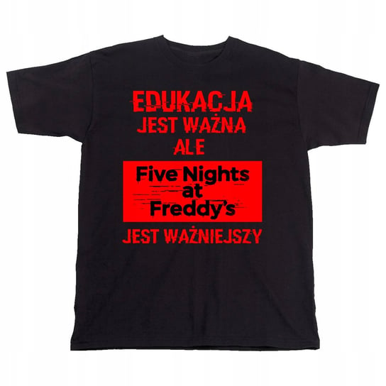 Koszulka Fnaf Five Nights Freddys S Czarna 3128 Inna marka