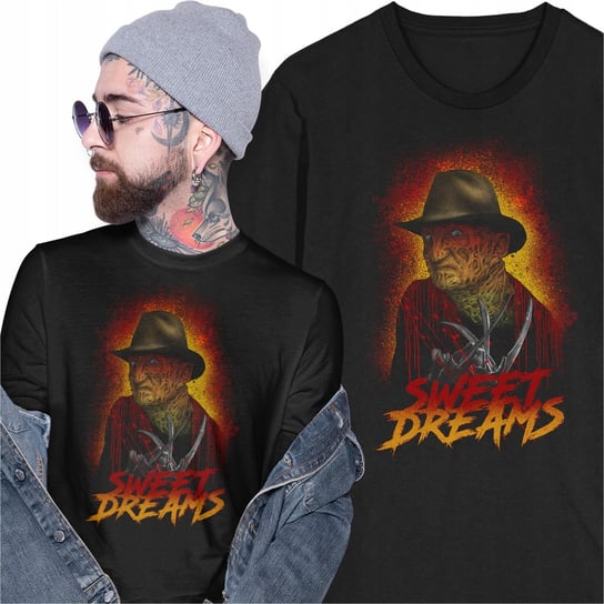 Koszulka Freddy Krueger Koszmar Z Ulicy Wiązów Horror Klasyk Sweet Dreams Inna marka