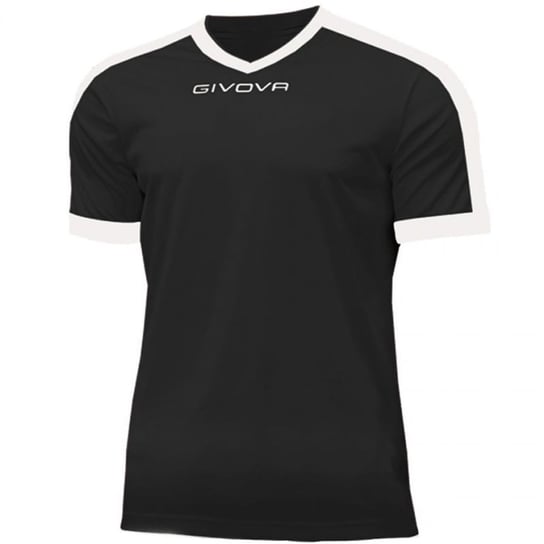Koszulka Givova Revolution Interlock MAC04 (kolor Biały. Czarny, rozmiar 2XS) Givova