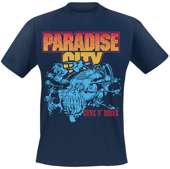 koszulka GUNS N' ROSES - PARADISE CITY CREATURE navy-L Bravado