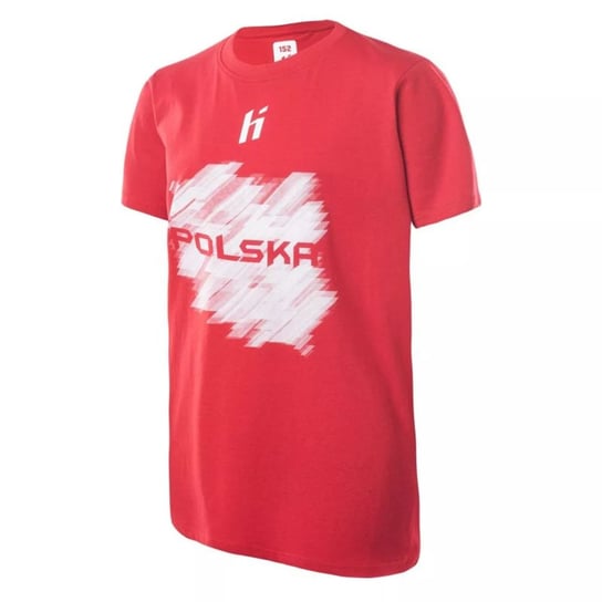 Koszulka Huari Poland Fan Jr (kolor Czerwony, rozmiar 164) HUARI