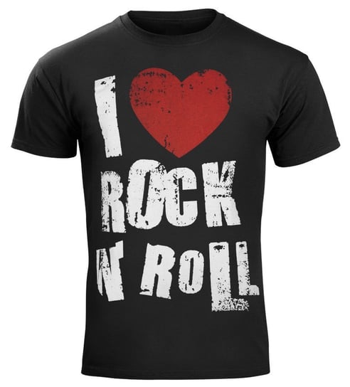 koszulka I LOVE ROCK AND ROLL-M Inny producent