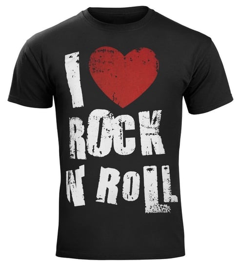 koszulka I LOVE ROCK AND ROLL-S Inny producent