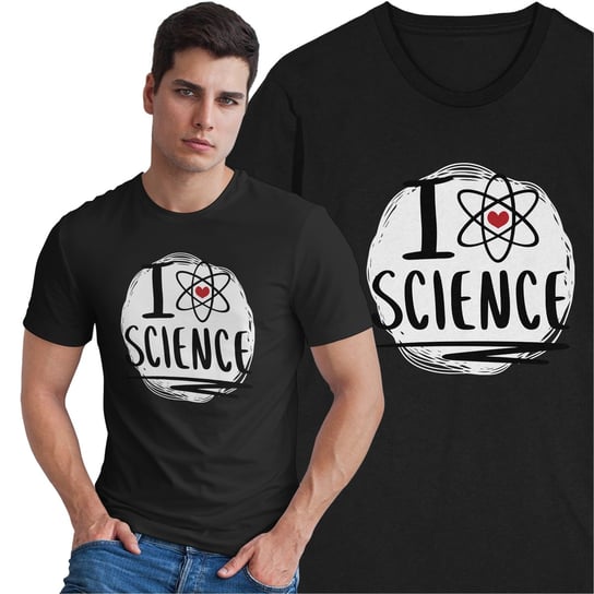 Koszulka I Love Science Nauka Prezent dla Nauczyciela Ucznia Studenta Inna marka