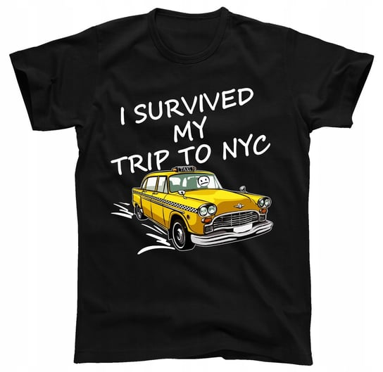 KOSZULKA I SURVIVED MY TRIP TO NYC rozm. XS Inna marka