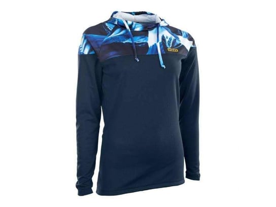 Koszulka ION Lycra Wetshirt Hood Women LS Blue Capsule 2021-S ION