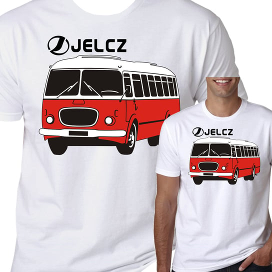 Koszulka Jelcz Ogórek Prl Retro Autobus S 3077 Inna marka