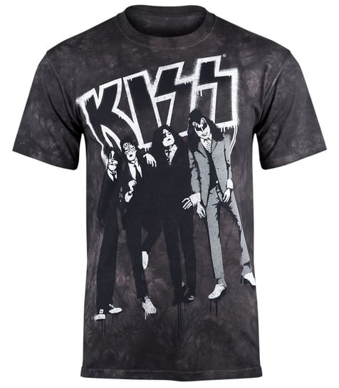 koszulka KISS - DRESSED TO KILL, barwiona-XL Pozostali producenci