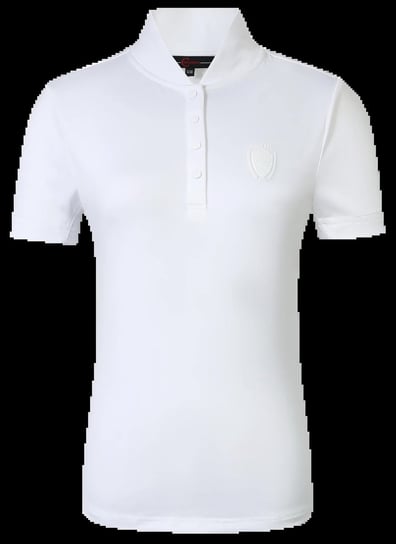 Koszulka konkursowa COVALLIERO 24SS młodzieżowa biała, rozmiar: 128/134 Covalliero