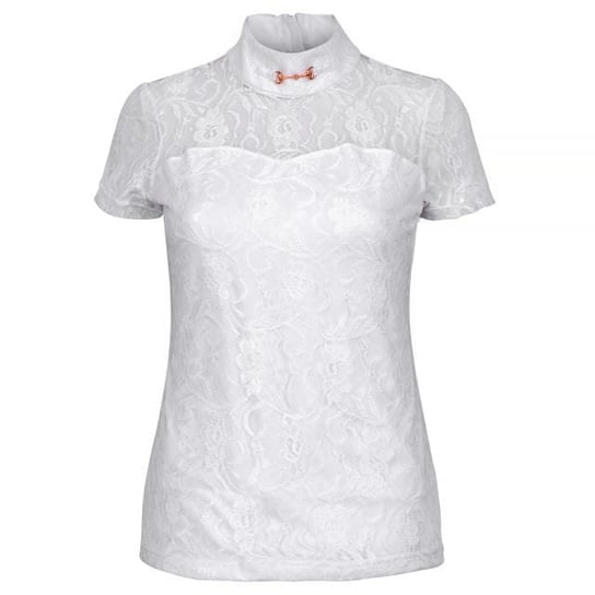 Koszulka konkursowa EQ.QUEEN Mia 22SS damska biała, rozmiar: M Inna marka