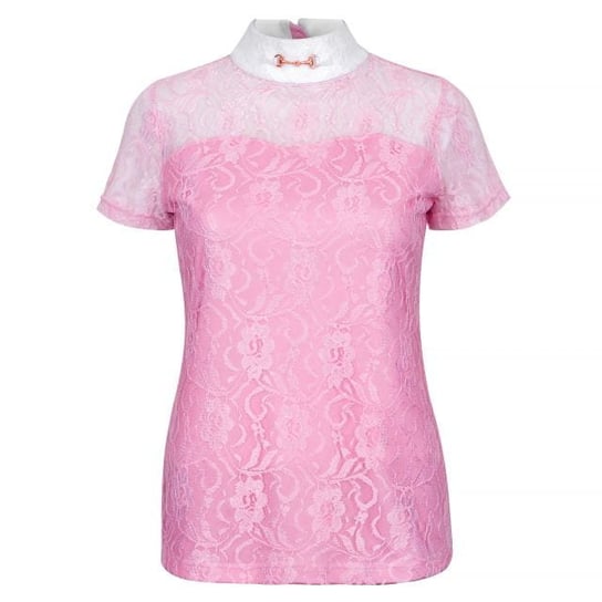 Koszulka konkursowa EQ.QUEEN Mia 22SS damska różowa, rozmiar: XS Inna marka
