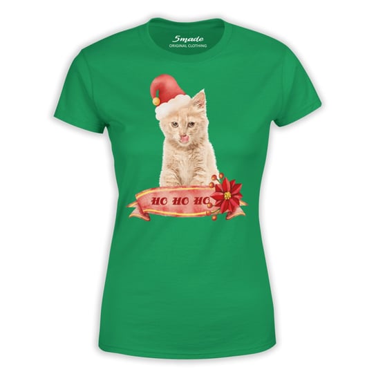 Koszulka kot ho-ho-ho-M 5made