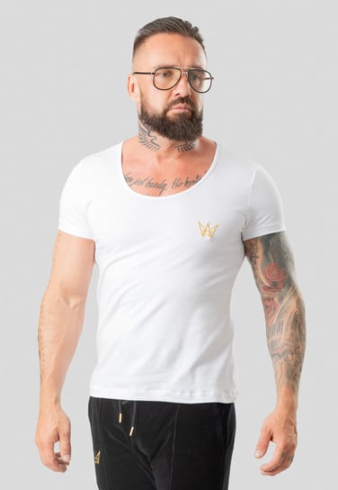 Koszulka krótka standard 3 bawełna 210G, biała M TRES AMIGOS