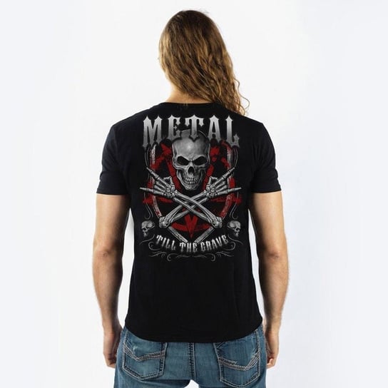koszulka LETHAL THREAT - METAL TILL THE GRAVE-M Pozostali producenci