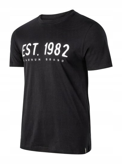 Koszulka Magnum Ellib czarna nadruk XL Magnum