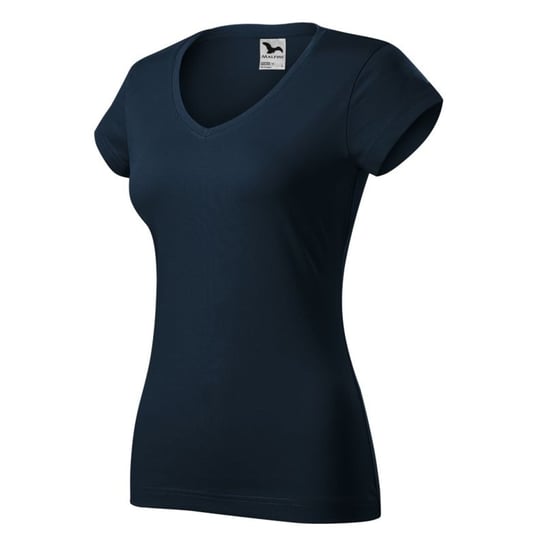 Koszulka Malfini Fit V-neck W (kolor Granatowy, rozmiar XS) MALFINI