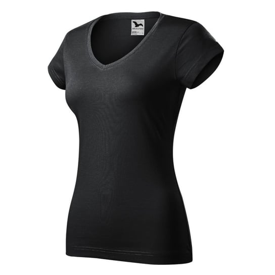 Koszulka Malfini Fit V-neck W (kolor Szary/Srebrny, rozmiar XS) MALFINI