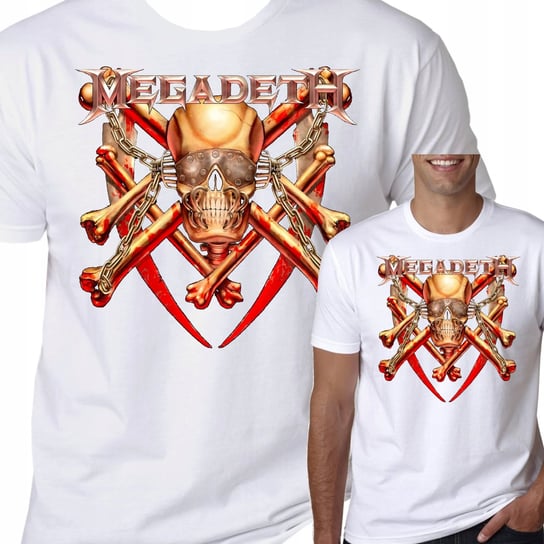 Koszulka Megadeth Heavy Metal Koncert Xxl 3263 Inna marka