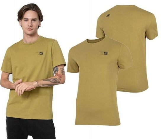 Koszulka Męska 4F Sportowa T-Shirt Bawełna L 4F