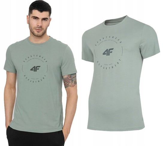 Koszulka Męska 4F Sportowa T-Shirt Bawełna S 4F