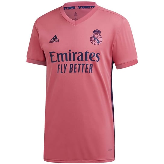 Koszulka męska adidas Real Madryt A JSY 20/21 różowa GI6463 Adidas