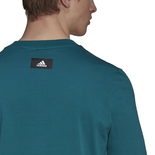 Koszulka męska adidas SPORTSWEAR FUTURE ICONS LOGO zielona HF4759-M Inna marka