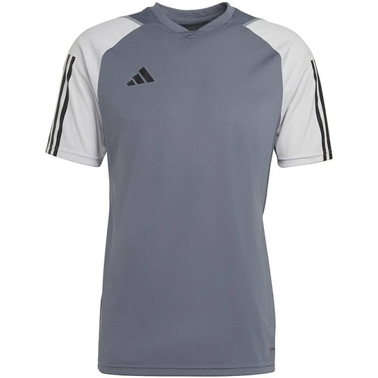 Koszulka męska adidas Tiro 23 Competition Jersey szara HP1906-S adidas teamwear