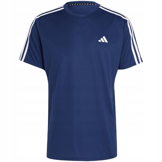 Koszulka męska adidas Train Essentials 3-Stripes Training Tee granatowa IB8 Adidas