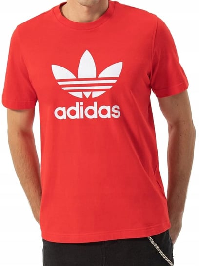 Koszulka Męska Adidas Trefoil He9511 S Czerwona Adidas