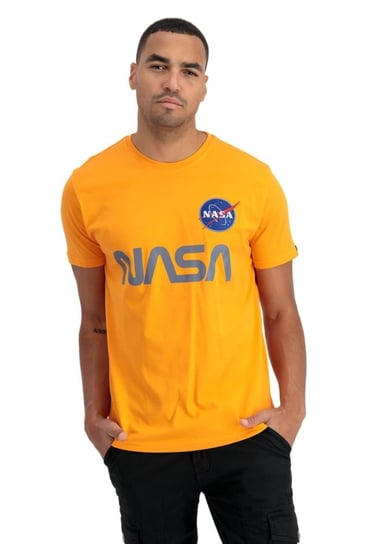 Koszulka męska Alpha Industries NASA Reflective T 178501-429 L Alpha Industries
