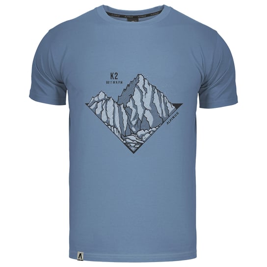 Koszulka męska Alpinus Skilbrum niebieska S Alpinus