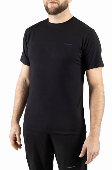 Koszulka męska bambusowa Viking Harvi T-Shirt 0900 czarny - L Viking