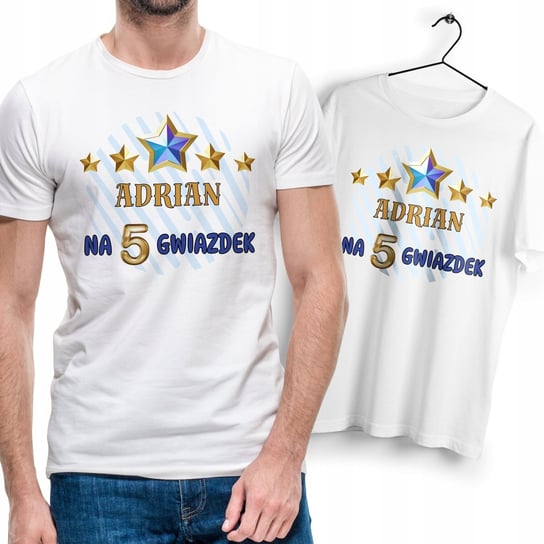 Koszulka Męska Biała Dla Adriana T-Shirt Podkoszulek Nadruk Na Prezent Inna marka