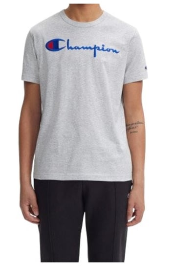Koszulka męska Champion bawełniana logo t-shirt-M Champion