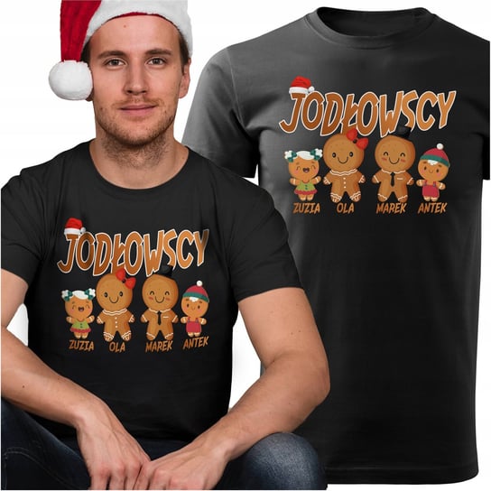 Koszulka Męska Ciasteczkowa Rodzina Prezent Na Mikołajki Święta L Y4 Propaganda