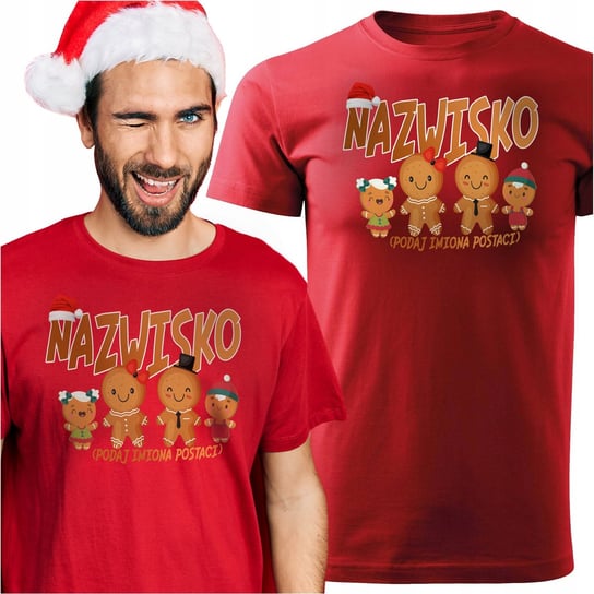 Koszulka Męska Ciasteczkowa Rodzina Prezent Na Święta Mikołajki Xl Y4 Propaganda