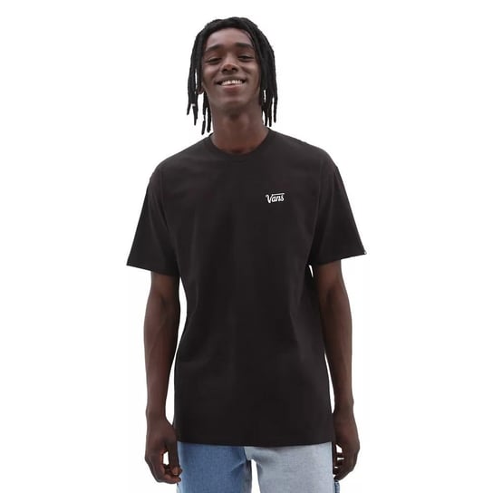 Koszulka męska czarna t-shirt old skool VANS MINI SCRIPT TEE VN0A7Y3SBLK XL Vans
