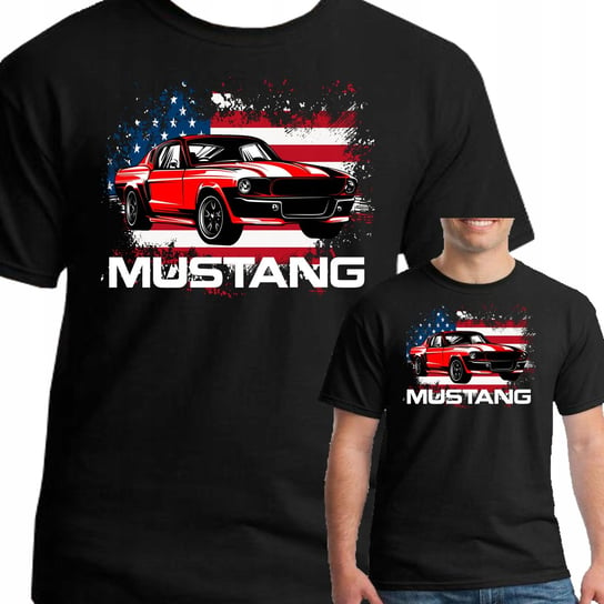 Koszulka Męska Ford Mustang Prezent L 0980 Czarna Inna marka