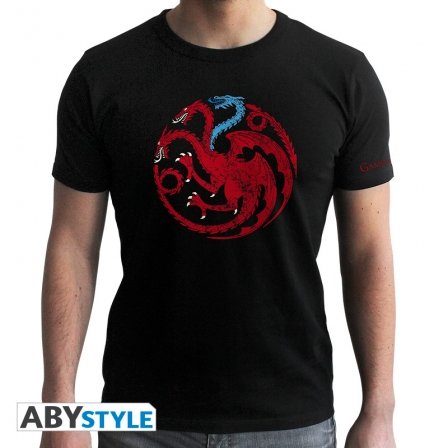 Koszulka męska Game of Thrones bl, rozmiar XL ABYstyle
