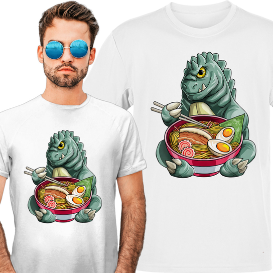 Koszulka męska Godzilla I Ramen XL VoloDonum