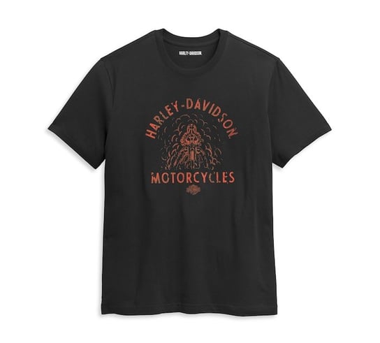 Koszulka Męska Harley Davidson Drag Graphic Tee czarna XL Harley-Davidson