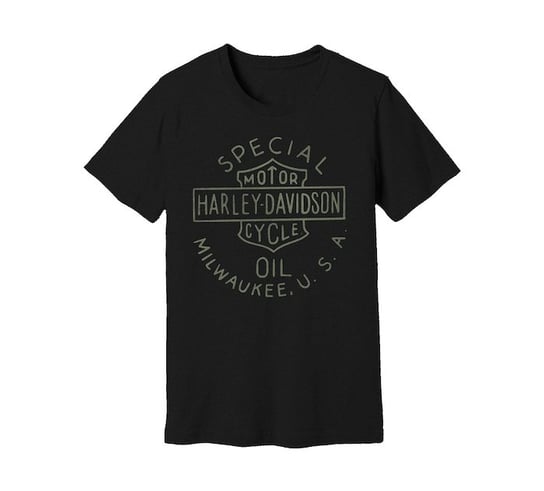 Koszulka Męska Harley Davidson Special Oil Tee czarna L Harley-Davidson