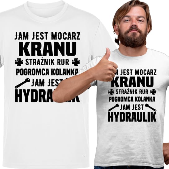 Koszulka męska Jam Jest Hydraulik M VoloDonum