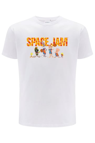 Koszulka męska Looney Tunes wzór: Kosmiczny Mecz 006, rozmiar M Inna marka