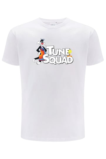 Koszulka męska Looney Tunes wzór: Kosmiczny Mecz 030, rozmiar 3XL Inna marka