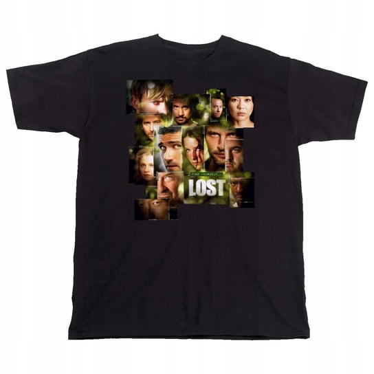 Koszulka Męska Lost Zagubieni Czarna New L 2070 Inna marka